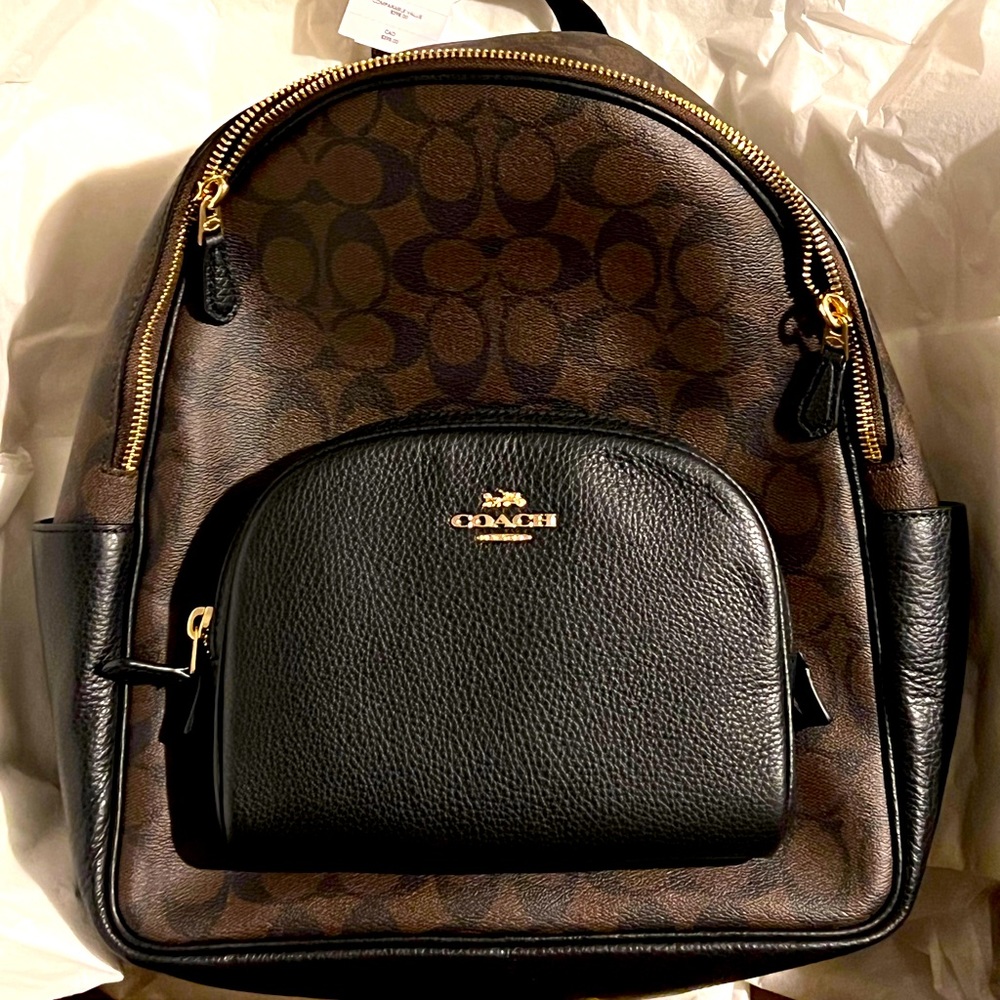 ❌sold❌ Canva Coach Backpack. NWT